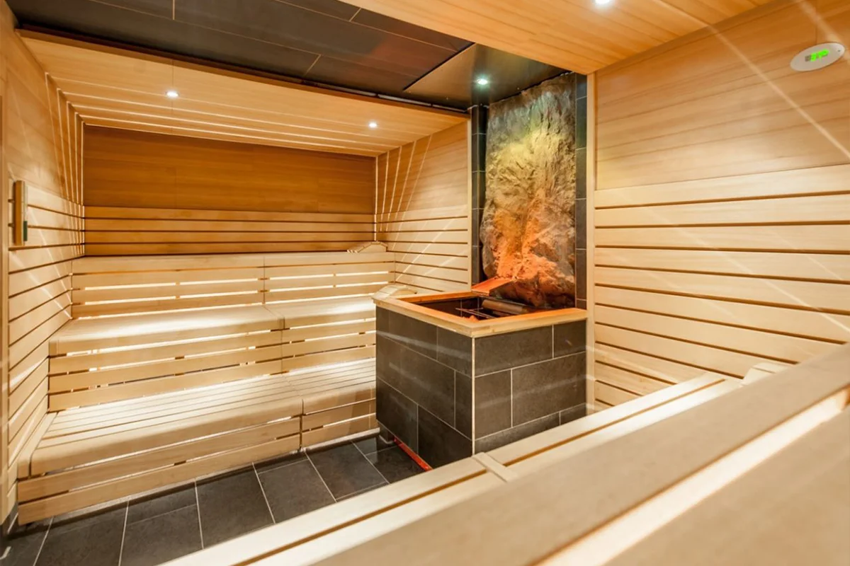 sauna room